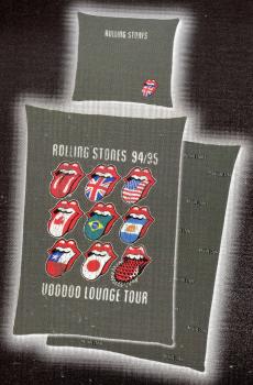 Bettwäsche The Rolling Stones - Voodoo Lounge Tour - 135 x 200 cm - Baumwolle